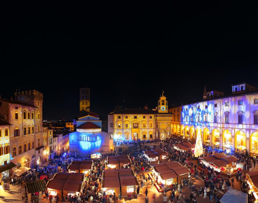 Tutto pronto per Arezzo Citt del Natale ed il Villaggio Tirolese